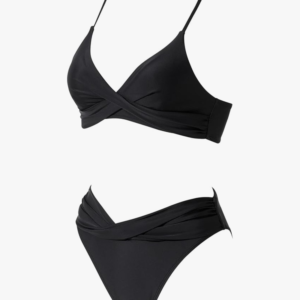 Black Women's Swimwear Set